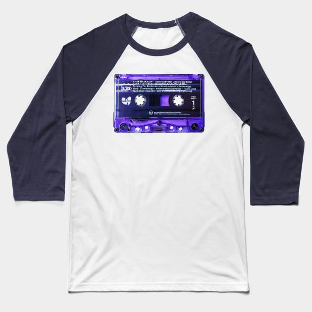 Purple Tape (1995) Baseball T-Shirt by Scum & Villainy